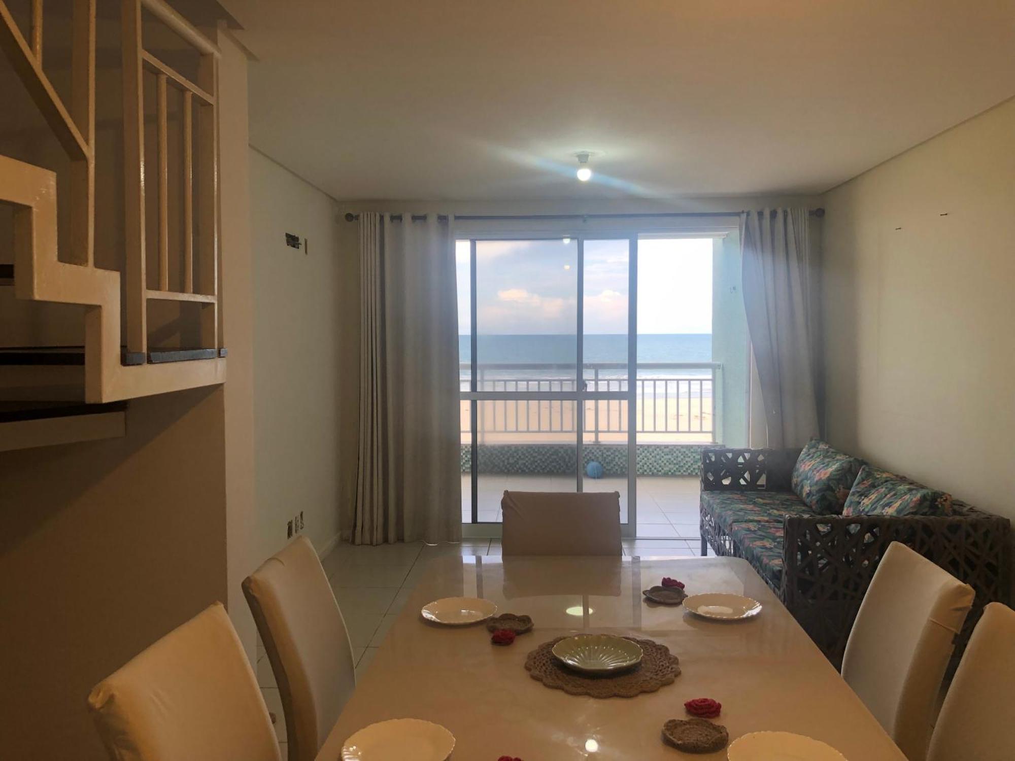 Apartamento Vista Total Do Mar Uma Cobertura A 400M Do Beach Park No Porto Das Dunas Aquiraz Condominio Terramaris Piscina Ampla Parque Infantil Sauna Estacionamento Privado Buitenkant foto