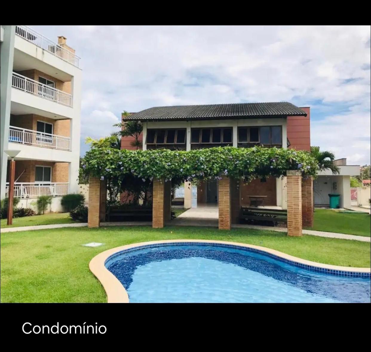 Apartamento Vista Total Do Mar Uma Cobertura A 400M Do Beach Park No Porto Das Dunas Aquiraz Condominio Terramaris Piscina Ampla Parque Infantil Sauna Estacionamento Privado Buitenkant foto