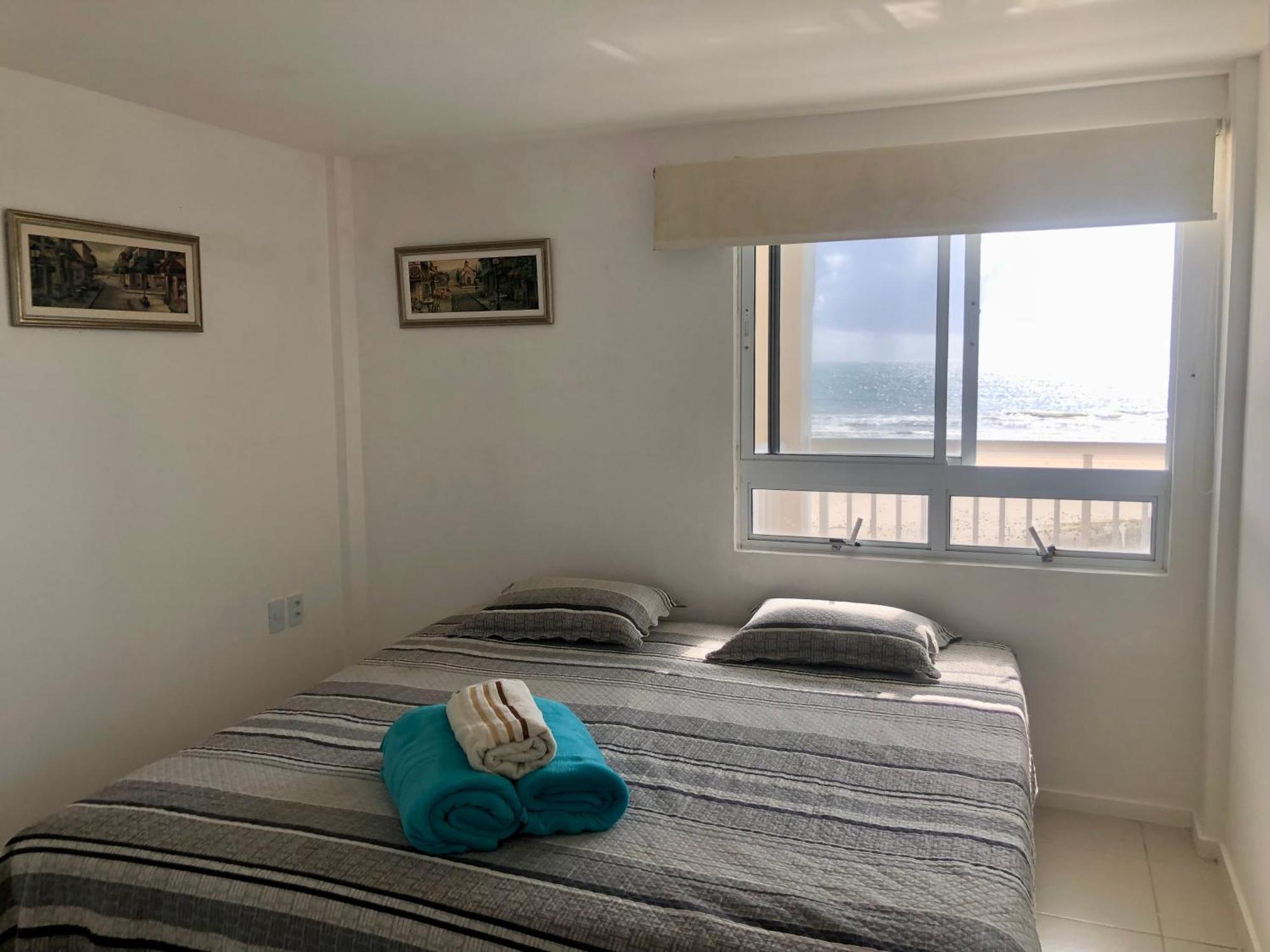Apartamento Vista Total Do Mar Uma Cobertura A 400M Do Beach Park No Porto Das Dunas Aquiraz Condominio Terramaris Piscina Ampla Parque Infantil Sauna Estacionamento Privado Buitenkant foto