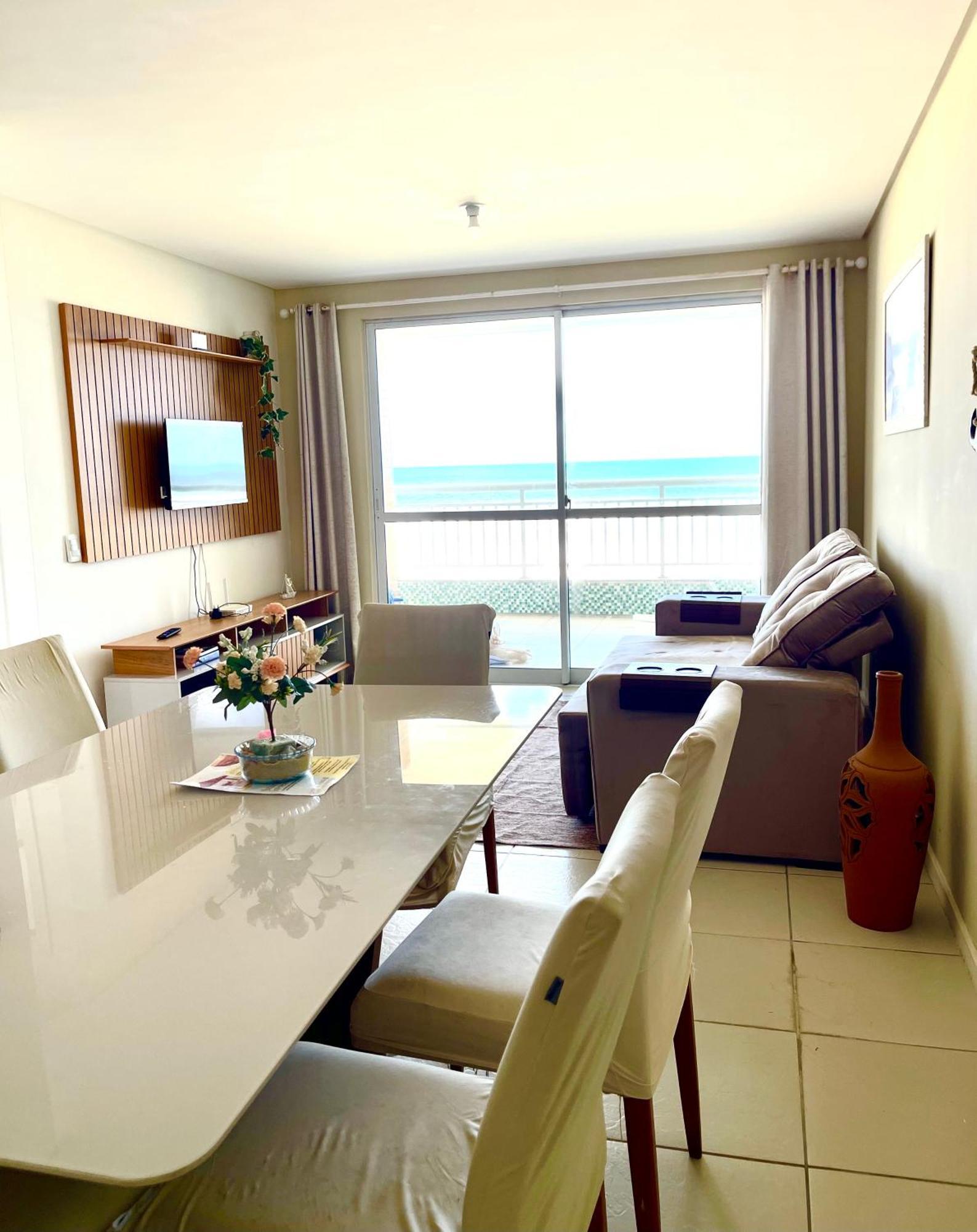 Apartamento Vista Total Do Mar Uma Cobertura A 400M Do Beach Park No Porto Das Dunas Aquiraz Condominio Terramaris Piscina Ampla Parque Infantil Sauna Estacionamento Privado Buitenkant foto